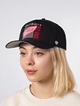 Бейсболка 47 BRAND арт. H-RFLEX05GWP-BK Detroit Red Wings NHL (черный)